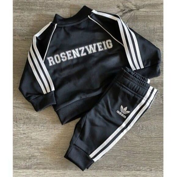 Personalized Red Baby & Toddler Adidas Tracksuit - Picture 5 of 5